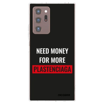 Picasee husă transparentă din silicon pentru Samsung Galaxy Note 20 Ultra - More PLASTENCIAGA
