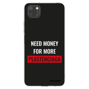 Picasee husă transparentă din silicon pentru Huawei Y5P - More PLASTENCIAGA