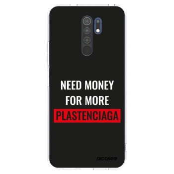 Picasee husă transparentă din silicon pentru Xiaomi Redmi 9 - More PLASTENCIAGA