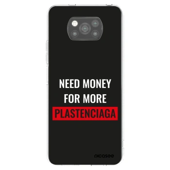 Picasee husă neagră din silicon pentru Xiaomi Poco X3 - More PLASTENCIAGA