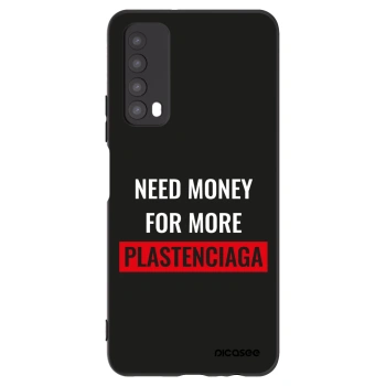 Picasee husă neagră din silicon pentru Huawei P Smart 2021 - More PLASTENCIAGA