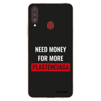 Picasee husă transparentă din silicon pentru Samsung Galaxy A20s - More PLASTENCIAGA