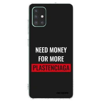 Picasee husă transparentă din silicon pentru Samsung Galaxy M51 M515F - More PLASTENCIAGA