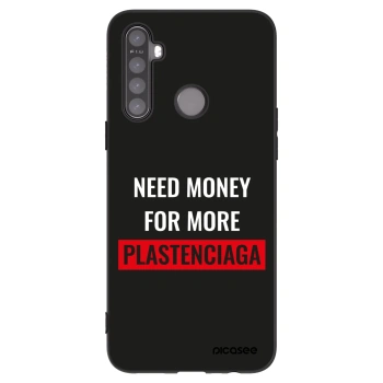 Picasee husă neagră din silicon pentru Realme 6i - More PLASTENCIAGA