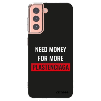 Picasee husă transparentă din silicon pentru Samsung Galaxy S21 5G G991B - More PLASTENCIAGA