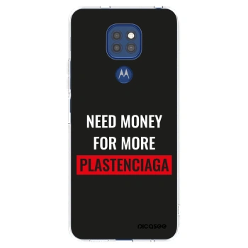 Picasee husă transparentă din silicon pentru Motorola Moto G9 Play - More PLASTENCIAGA