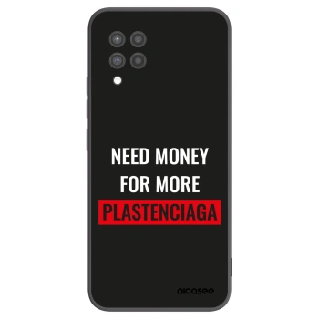 Picasee husă neagră din silicon pentru Samsung Galaxy A42 A426B - More PLASTENCIAGA