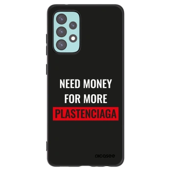 Picasee husă neagră din silicon pentru Samsung Galaxy A72 A725F - More PLASTENCIAGA
