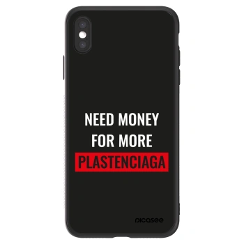 Picasee ULTIMATE CASE pentru Apple iPhone XS Max - More PLASTENCIAGA