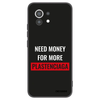 Picasee husă neagră din silicon pentru Xiaomi Mi 11 - More PLASTENCIAGA