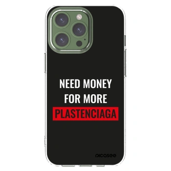 Picasee husă transparentă din silicon pentru Apple iPhone 13 Pro - More PLASTENCIAGA