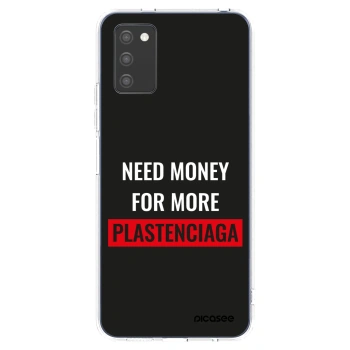 Picasee husă transparentă din silicon pentru Samsung Galaxy A02s A025G - More PLASTENCIAGA