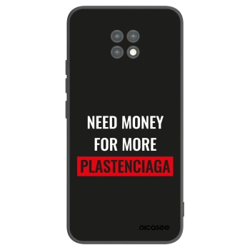 Picasee husă neagră din silicon pentru Xiaomi Redmi Note 9T - More PLASTENCIAGA