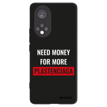 Picasee husă neagră din silicon pentru Honor 50 5G - More PLASTENCIAGA