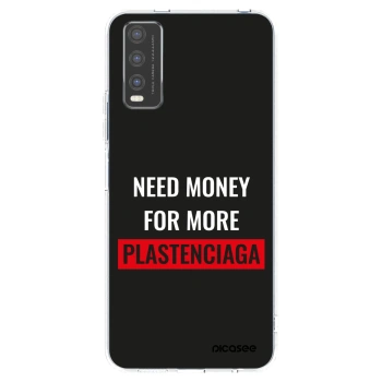 Picasee husă transparentă din silicon pentru Vivo Y20s - More PLASTENCIAGA