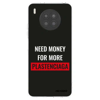 Picasee husă transparentă din silicon pentru Huawei Nova 8i - More PLASTENCIAGA