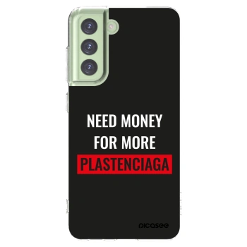 Picasee husă transparentă din silicon pentru Samsung Galaxy S21 FE 5G - More PLASTENCIAGA