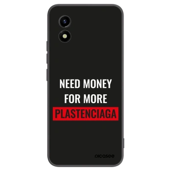 Picasee husă neagră din silicon pentru Vivo Y01 - More PLASTENCIAGA