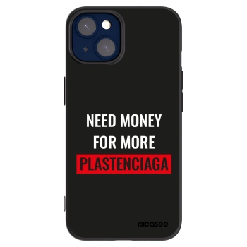 Picasee husă neagră din silicon pentru Apple iPhone 14 - More PLASTENCIAGA