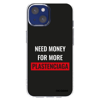 Picasee husă transparentă din silicon pentru Apple iPhone 14 - More PLASTENCIAGA