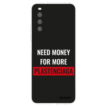 Picasee husă transparentă din silicon pentru Sony Xperia 10 IV 5G - More PLASTENCIAGA