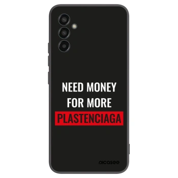 Picasee husă neagră din silicon pentru Samsung Galaxy M13 M135F - More PLASTENCIAGA