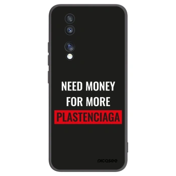 Picasee husă neagră din silicon pentru Honor 70 - More PLASTENCIAGA