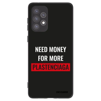 Picasee husă neagră din silicon pentru Samsung Galaxy A73 5G - More PLASTENCIAGA