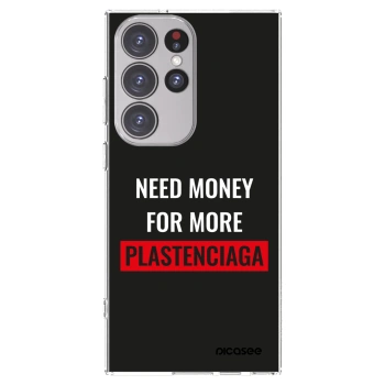 Picasee husă transparentă din silicon pentru Samsung Galaxy S23 Ultra 5G - More PLASTENCIAGA