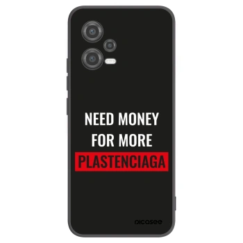 Picasee husă neagră din silicon pentru Xiaomi Poco X5 - More PLASTENCIAGA