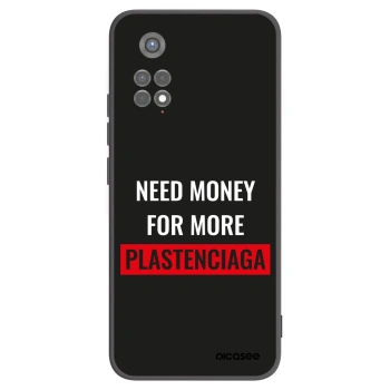 Picasee husă neagră din silicon pentru Xiaomi Redmi Note 11S 5G - More PLASTENCIAGA