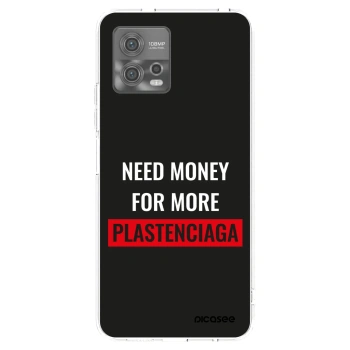 Picasee husă transparentă din silicon pentru Motorola Moto G72 - More PLASTENCIAGA