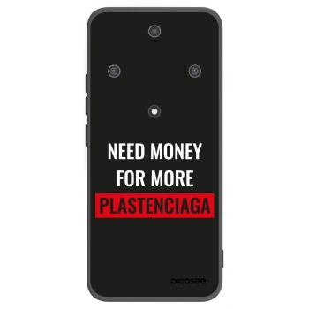 Picasee husă neagră din silicon pentru Honor Magic5 Lite 5G - More PLASTENCIAGA