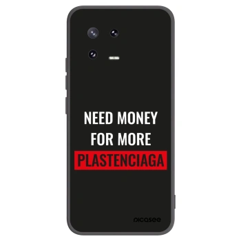 Picasee husă neagră din silicon pentru Xiaomi 13 Pro - More PLASTENCIAGA