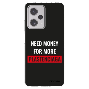 Picasee husă transparentă din silicon pentru Xiaomi Redmi Note 12 Pro+ 5G - More PLASTENCIAGA