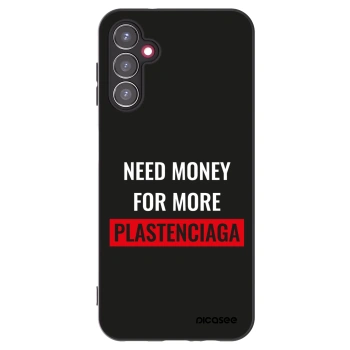 Picasee husă neagră din silicon pentru Samsung Galaxy A14 4G A145R - More PLASTENCIAGA