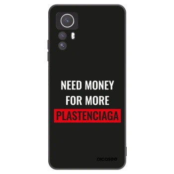 Picasee husă neagră din silicon pentru Xiaomi Redmi Note 12S - More PLASTENCIAGA
