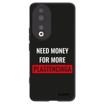 Picasee husă neagră din silicon pentru Honor 90 5G - More PLASTENCIAGA