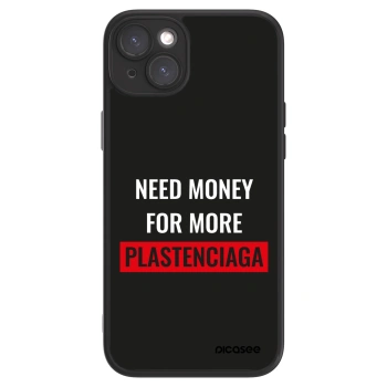 Picasee ULTIMATE CASE pentru Apple iPhone 15 Plus - More PLASTENCIAGA