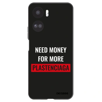 Picasee husă neagră din silicon pentru Honor 90 Lite 5G - More PLASTENCIAGA