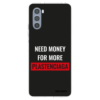 Picasee husă transparentă din silicon pentru Motorola Moto G62 - More PLASTENCIAGA