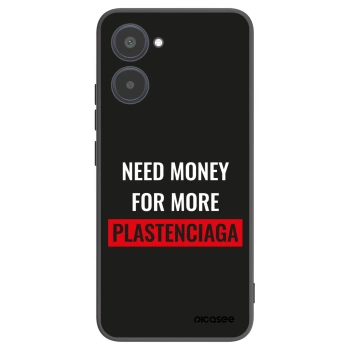 Picasee husă neagră din silicon pentru Realme 10 4G - More PLASTENCIAGA