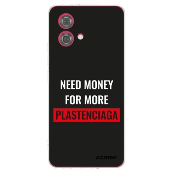 Picasee husă transparentă din silicon pentru Motorola Moto G84 5G - More PLASTENCIAGA