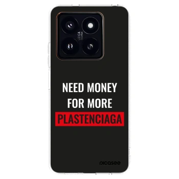 Picasee husă transparentă din silicon pentru Xiaomi 14 Pro - More PLASTENCIAGA