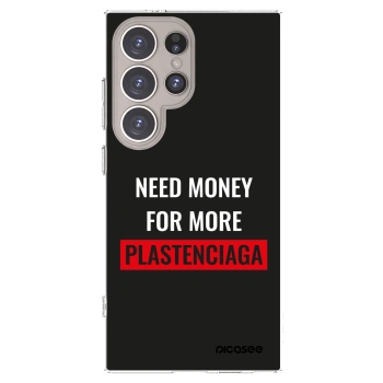 Picasee husă transparentă din silicon pentru Samsung Galaxy S24 Ultra S928B 5G - More PLASTENCIAGA