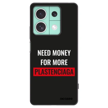 Picasee husă neagră din silicon pentru Xiaomi Redmi Note 13 5G - More PLASTENCIAGA