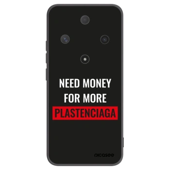 Picasee husă neagră din silicon pentru Honor Magic6 Lite 5G - More PLASTENCIAGA
