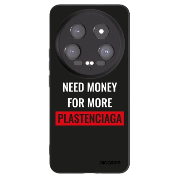 Picasee husă neagră din silicon pentru Xiaomi 14 Ultra - More PLASTENCIAGA