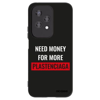 Picasee husă neagră din silicon pentru Honor 200 Lite - More PLASTENCIAGA