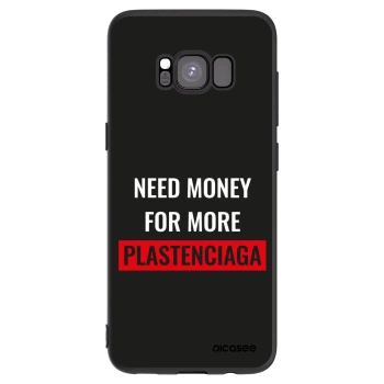 Picasee husă neagră din silicon pentru Samsung Galaxy S8 G950F - More PLASTENCIAGA